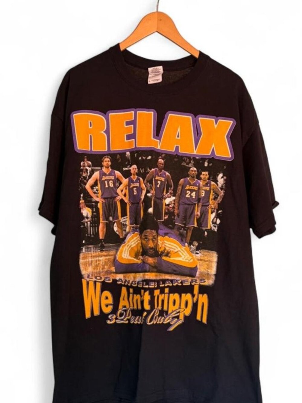 NBA Men's Black T-shirt